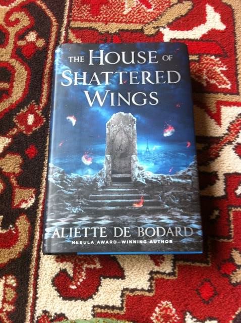 Giveaway winners: signed hardcovers of THE HOUSE OF SHATTERED WINGS